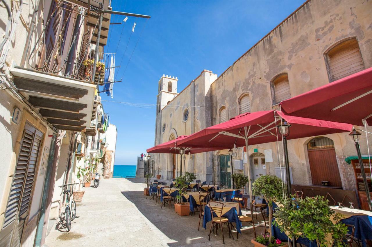 Casa Cielo Blu Daire Cefalù Dış mekan fotoğraf